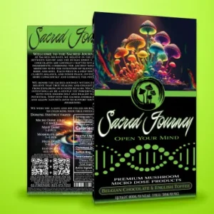 Alternative view of Sacred Journey Chocolate Bar – English Toffee 4g