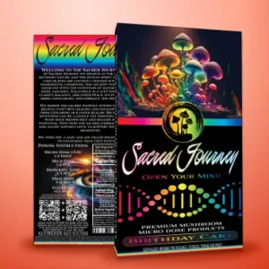 Alternative view of Sacred Journey Chocolate Bar – Birthday Cake 4g