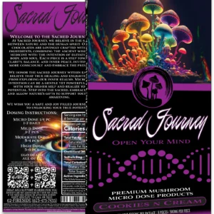 Sacred Journey Chocolate Bar – Cookies N Cream 4g