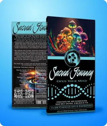 Sacred Journey Chocolate Bar – Dark Chocolate Espresso 4g - Image 2