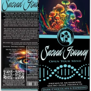 Sacred Journey Chocolate Bar – Dark Chocolate Espresso 4g