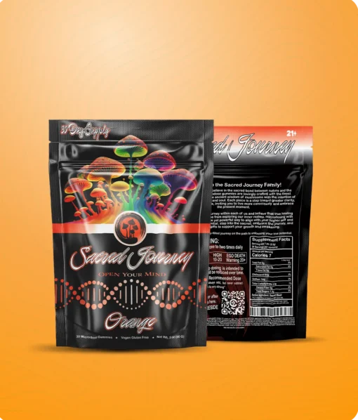 Sacred Journey Gummies – Orange 30ct - Image 2