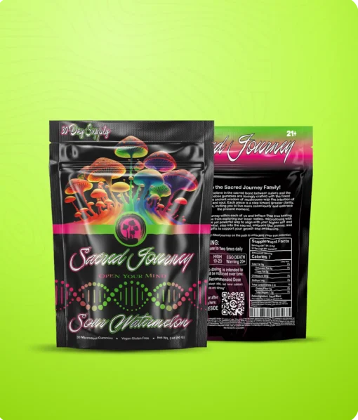 Sacred Journey Gummies – Sour Watermelon 30ct - Image 2